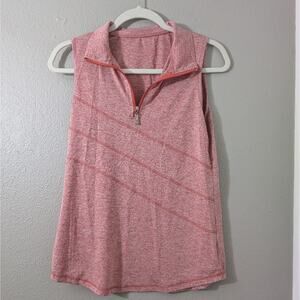 Women's Sleeveless Breathable Golf Shirt Tennis Shirt Pink Top